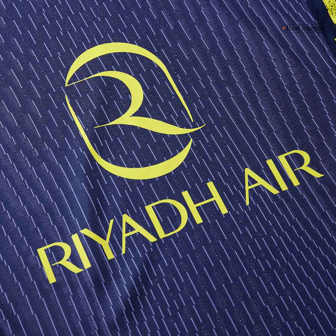 Atlético Extérieur Maillot 2025/26 Bleu marine Authentique – Image 6