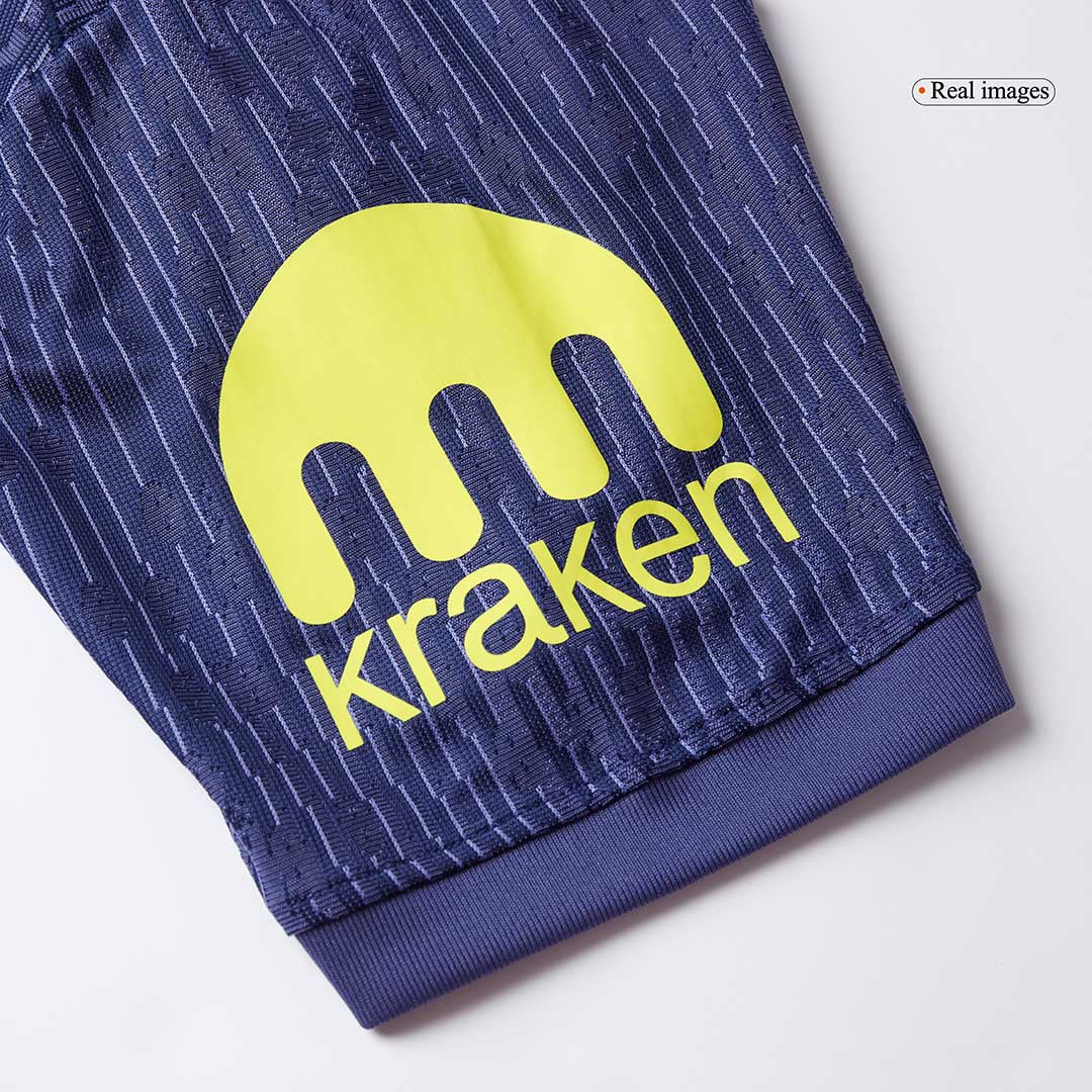 Atlético Extérieur Maillot 2025/26 Bleu marine Authentique – Image 5