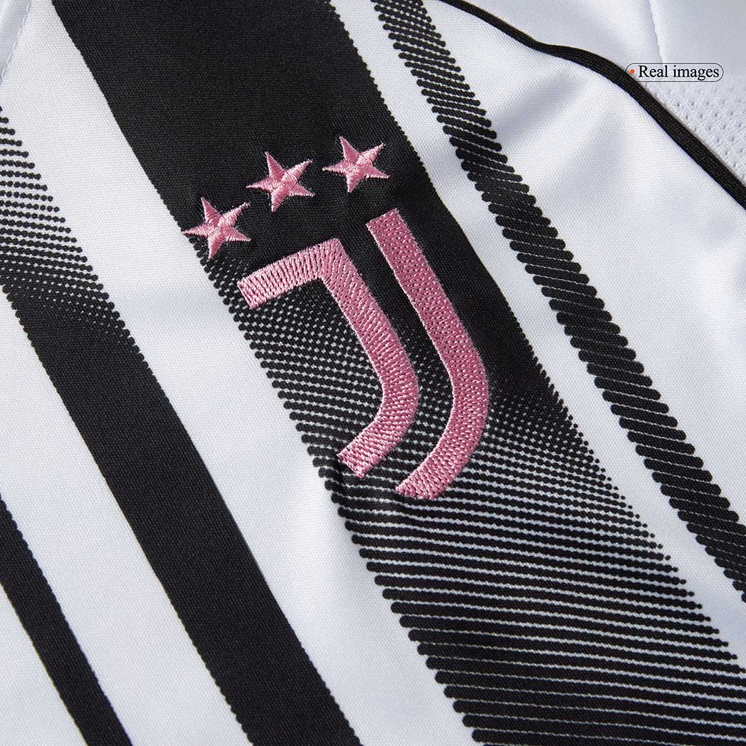 Juventus Domicile Maillot Kit 2025/26 Enfant Black&White – Image 8